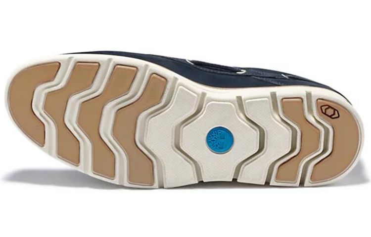 Shop Timberland Bradstreet 3-Eye Kasut Bot 'Navy' A1HCX019