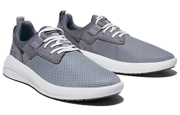 Lookbook Timberland Bradstreet 'Cool Grey' Kasut Lelaki Kelabu Mewah A2QBA085