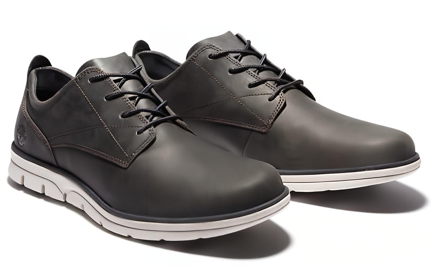 Lookbook Timberland Bradstreet 'Retro Versatile Oxford Kasual Abu-Abu' A2J2CM45