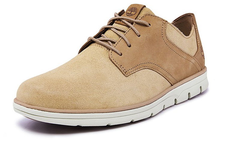 Lookbook Timberland Bradstreet 'Wheat Wide' Lelaki/Wanita Kasut But Kelabu A2E2S