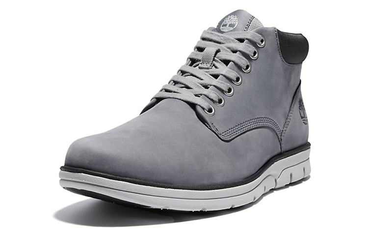 Lookbook Timberland Bradstreet Chukka 'Cool Grey' Lelaki Kasual Kelabu Sejuk A2GUG093