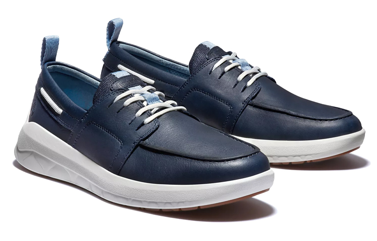 Shop Timberland Bradstreet Ultra Boat Oxford 'Navy' A42FS019