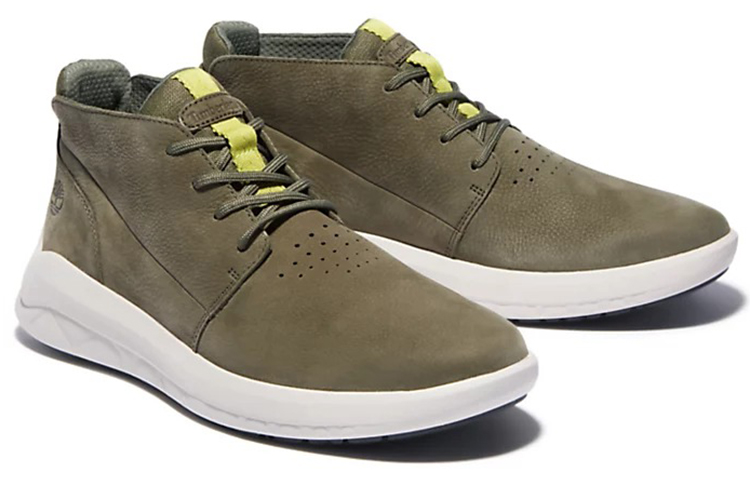 Shop Timberland Bradstreet Ultra Chukka 'Hijau Tentera' A2GV5A58