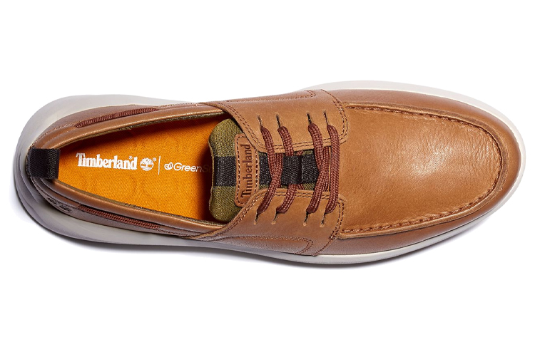 Lookbook Timberland添柏嵐 Bradstreet Ultra Moc-Toe 透氣輕便耐磨 低筒運動跑步鞋 棕色