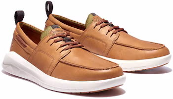 Shop Timberland添柏嵐 Bradstreet Ultra Moc-Toe 透氣輕便耐磨 低筒運動跑步鞋 棕色
