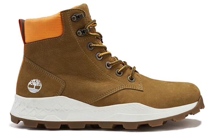 Order Timberland Brooklyn High-Top 'Wheat Wide' Lelaki Kasual Boot A2DSZ