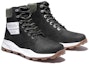 Lookbook Timberland 6 Inci Brooklyn Zip Boots 'Hitam Nubuck dengan Kolar Hijau Berlapik' A41Y6001