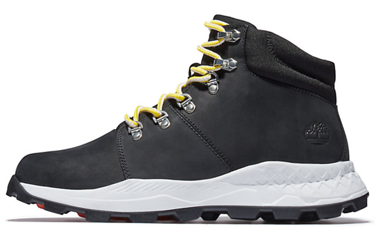 Timberland Brooklyn Hiker Chukka Boots 'Black Yellow' A2GH1001