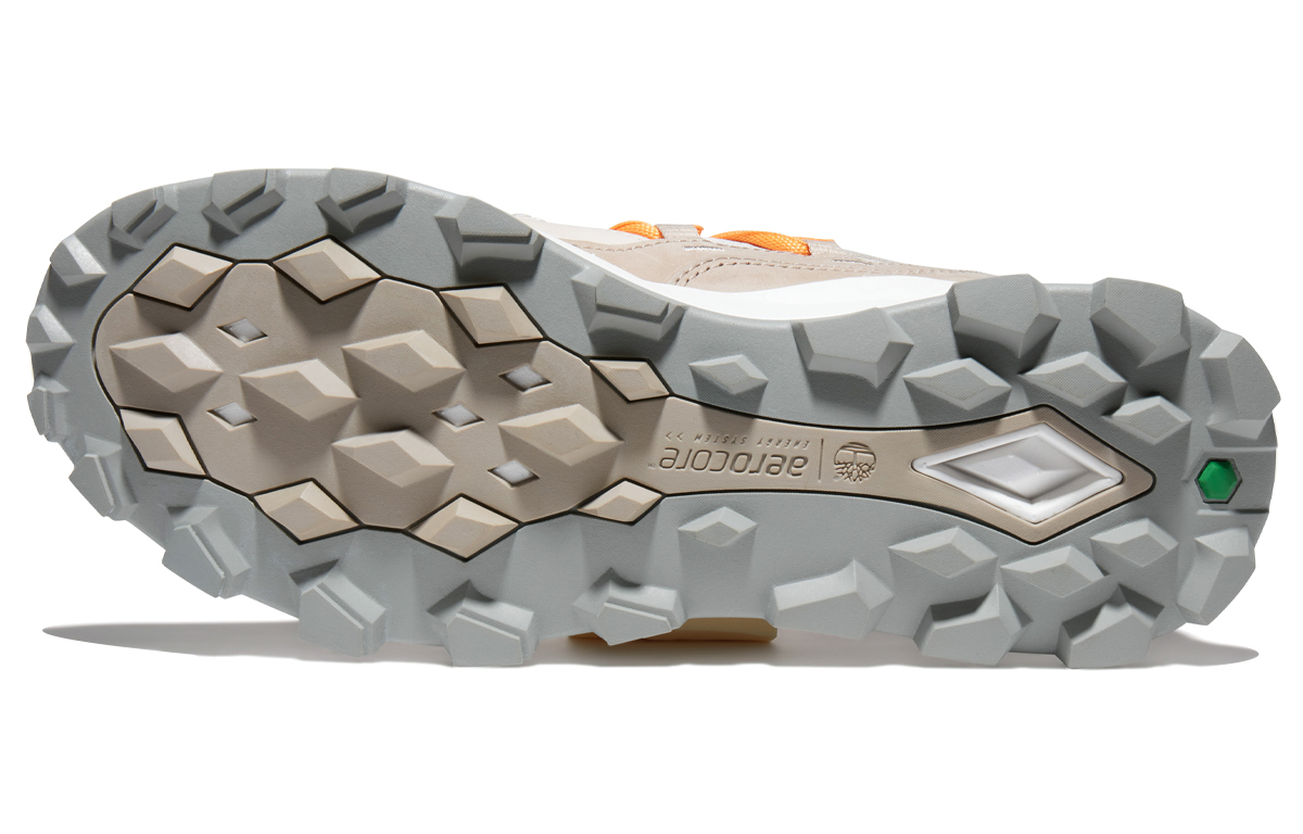 Details for Timberland Brooklyn Kulit dan Kain Oxford Trainers 'Beige Terang Mesh' A2HSZK51