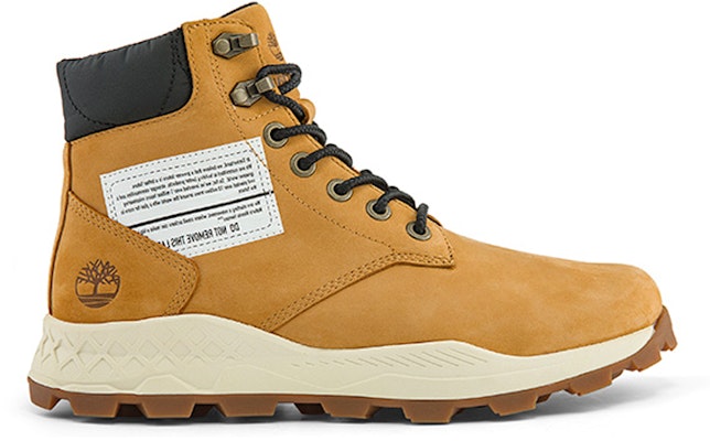 Timberland 6 Inch Brooklyn Side Zip Boots 'Wheat Nubuck with Black Padded Collar' A41XX Order Timberland 6 Inch Brooklyn Side Zip Boots 'Wheat Nubuck with Black Padded Collar' A41XX