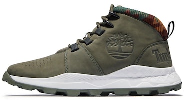 Timberland Brooklyn Euro Sprint Boots 'Olive Green and Camouflage Collar' A2GETA58 Timberland Brooklyn Euro Sprint Boots 'Olive Green and Camouflage Collar' A2GETA58