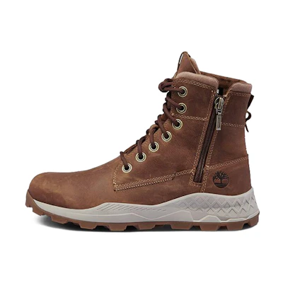 Timberland Brooklyn Side-Zip High Top Boots 'Brown Wide'