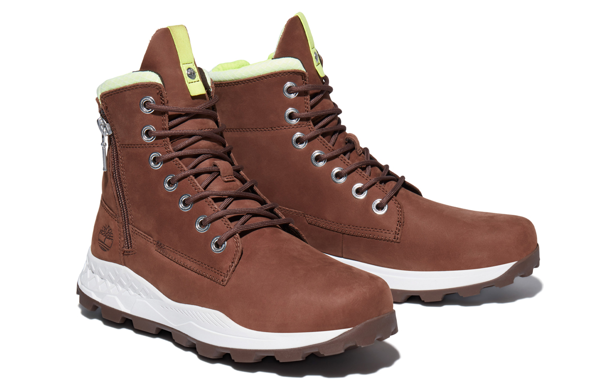 Lookbook Timberland Brooklyn Side-Zip Waterproof Boots 'Medium Brown' A2HVT500