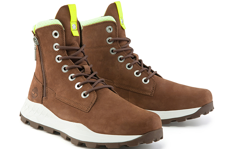 Shop Timberland Brooklyn Side Zip Boot 'Dark Purple' A2HVT