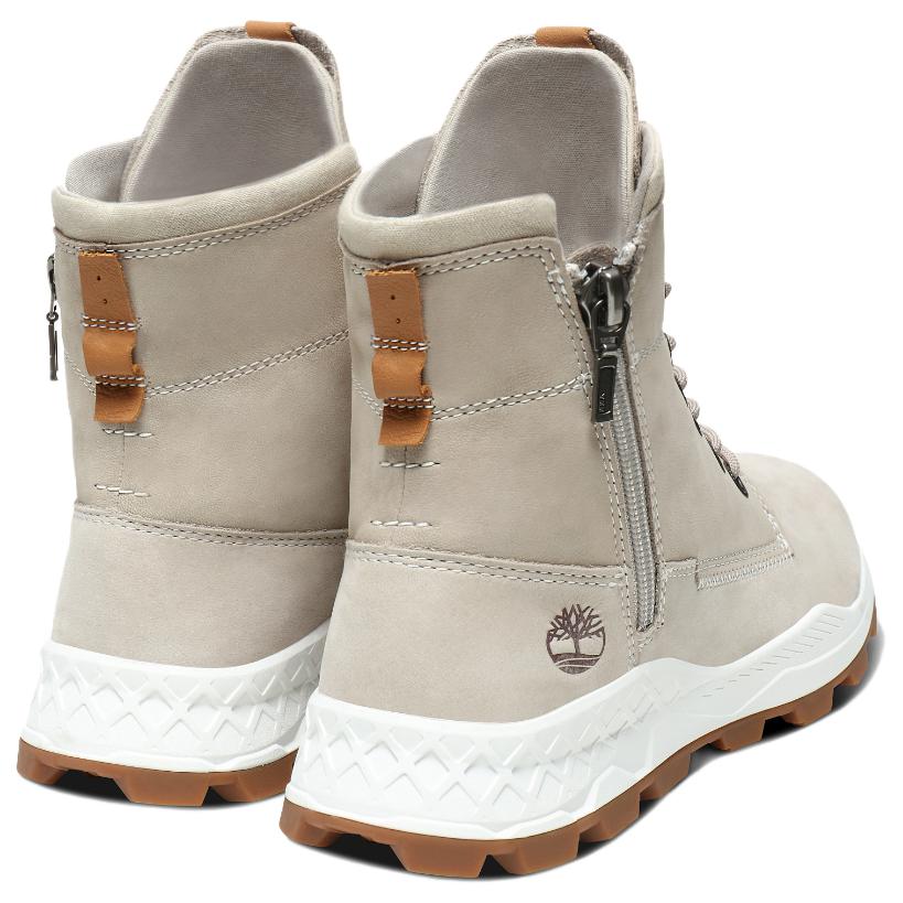 Lookbook Timberland Brooklyn Side Zip Boot 'Light Taupe' Pria/Wanita Warna Taupe Muda TB0A1YMK-K51