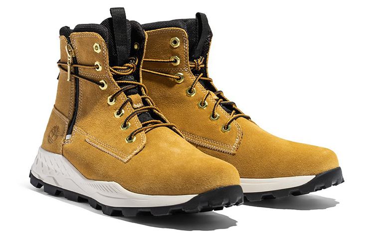 Shop Botte Timberland Brooklyn à Zip Latéral ''Blé Nubuck avec Camouflage'' A5YV7231