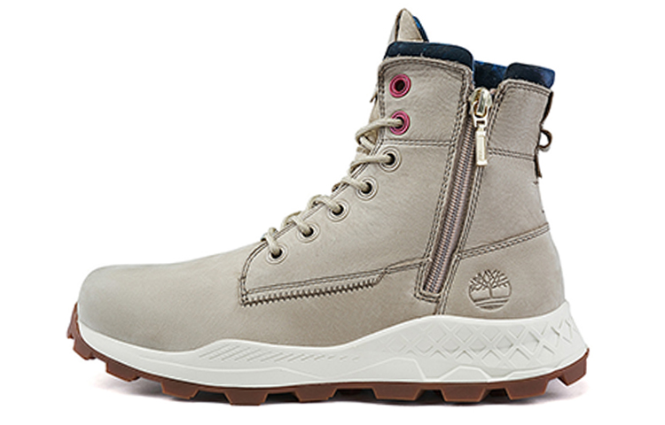 Timberland Brooklyn Side Zip Boots 'Beige Nubuck' A41AMW