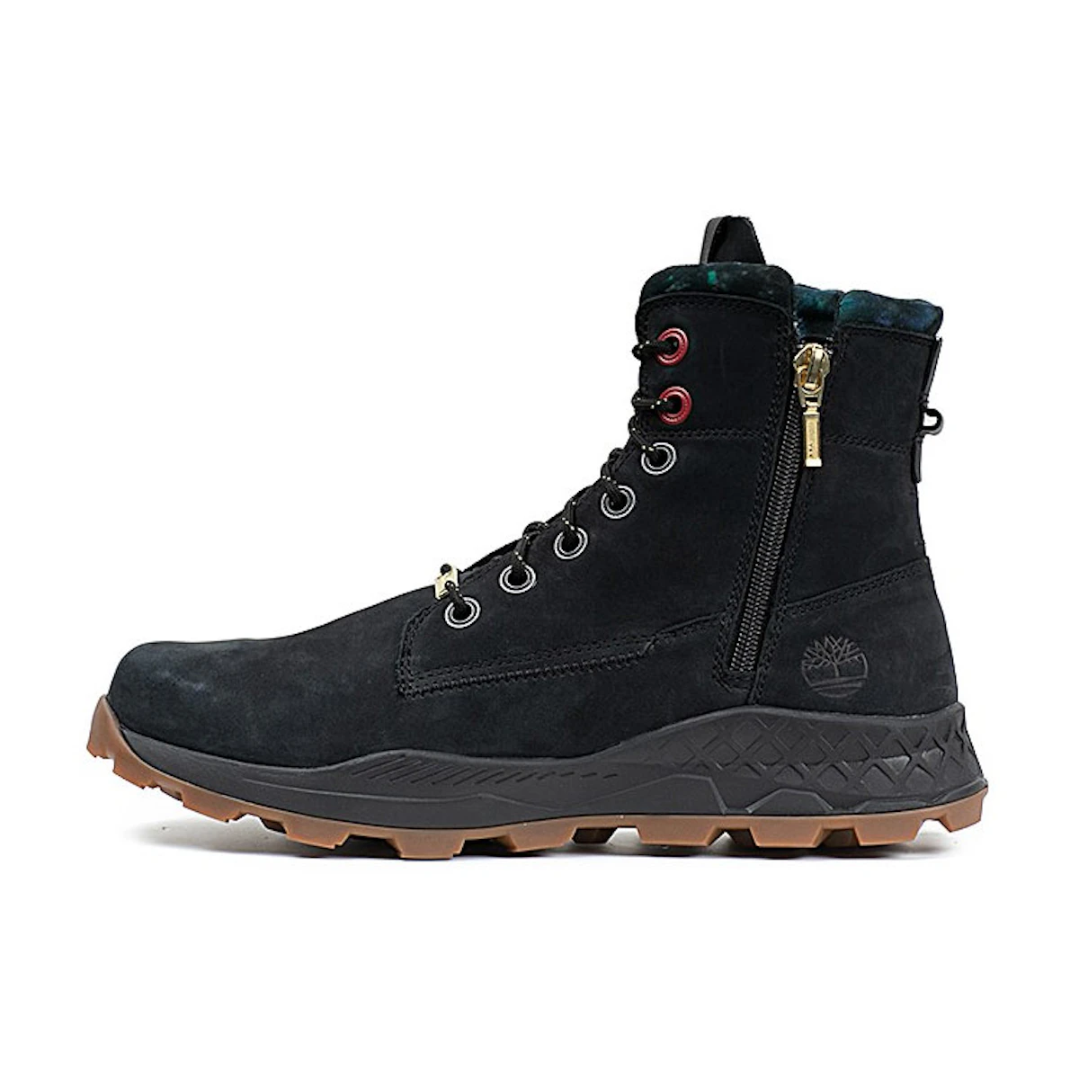 Timberland Brooklyn Side Zip Boots 'Hitam Nubuck' A41AEW