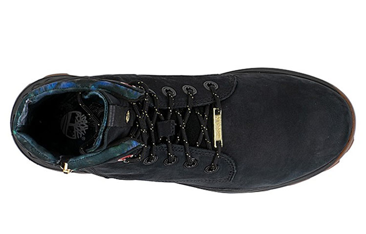 Lookbook Timberland Brooklyn Side Zip Boot 'Hitam Nubuck' A41AEW