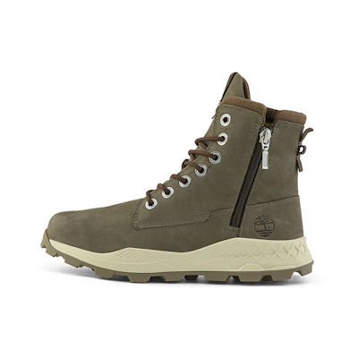 Timberland Brooklyn Side Zip Wide Fit Boots 'Dark Brown'