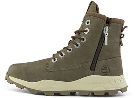 Timberland Brooklyn Side Zip Wide Fit Boots 'Dark Brown' A2J6AW Timberland Brooklyn Side Zip Wide Fit Boots 'Dark Brown' A2J6AW