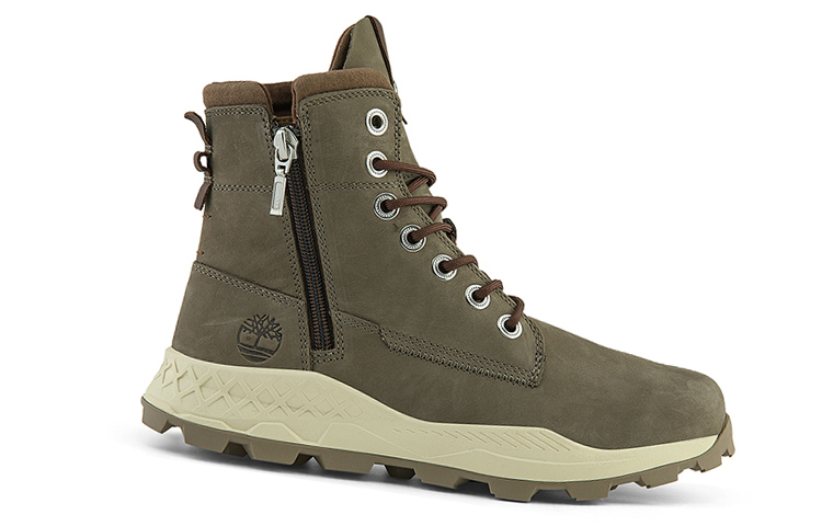 Order Timberland Brooklyn Side Zip Wide Fit Boots 'Dark Brown' A2J6AW