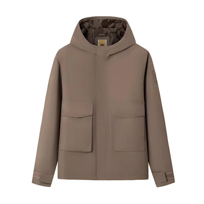 Timberland Brown Waterproof Windproof Breathable Outdoor Hooded Jacket A2PD8-BK0