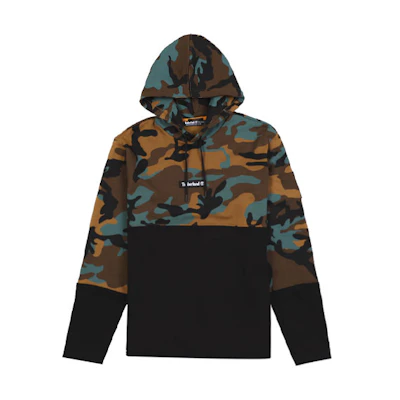 Timberland Camo Pullover Hoodie Casual - Camouflage Color A2FP2-CK0
