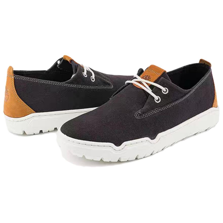 Shop Timberland Kanvas Low 'Hitam' A6A49