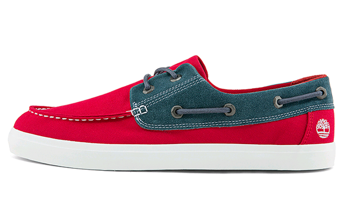 Timberland Canvas Sneakers 'Cherry Red' A29DA