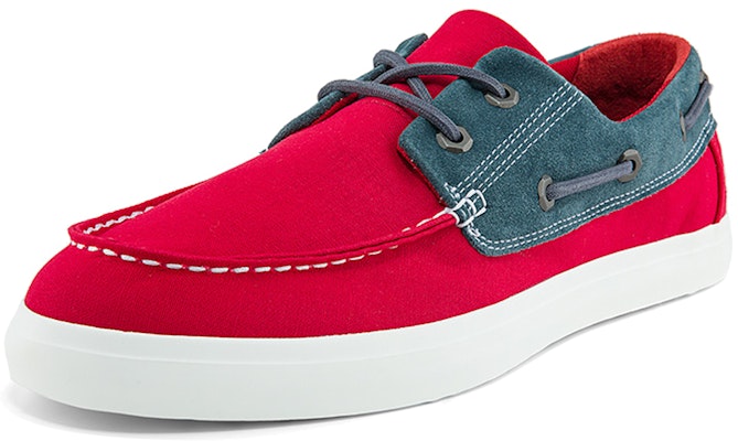 Timberland Canvas Sneakers 'Cherry Red' A29DA Lookbook Timberland Canvas Sneakers 'Cherry Red' A29DA