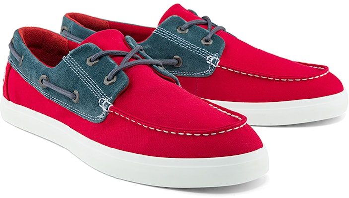 Timberland Canvas Sneakers 'Cherry Red' A29DA Shop Timberland Canvas Sneakers 'Cherry Red' A29DA