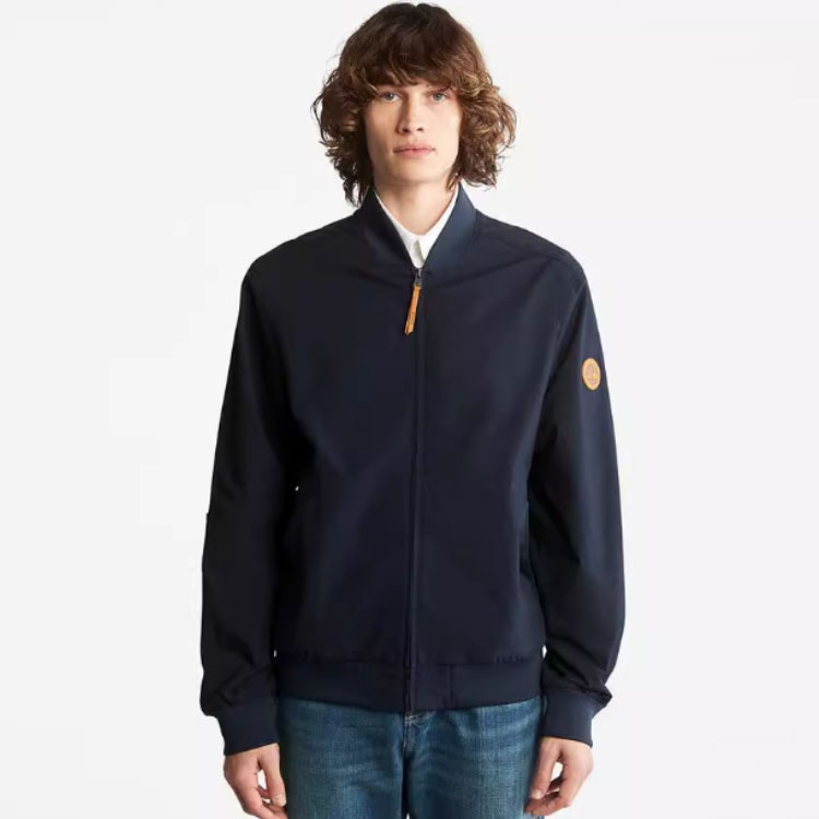 Details for Chaqueta Bomber Casual Timberland Azul Zafiro Intenso - Edición Otoño A61FN-433