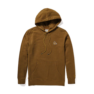 Timberland Casual Brown Pullover Hoodie with Hood A2EZZ-932