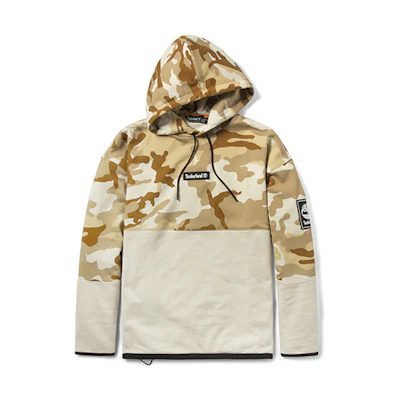 Timberland Casual Camo Hoodie - White Sand Camo A2FP2-BU2