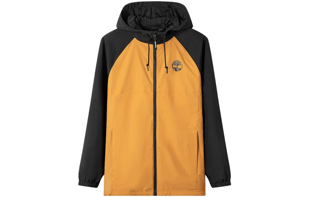 Timberland Casual Colorblock Hooded Jacket Wheat Color A6QK9-P56 圖 2