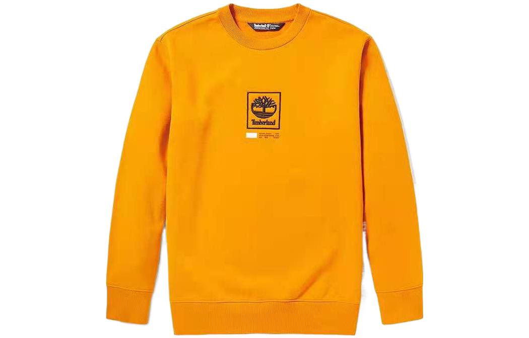 Timberland Casual Crewneck Long Sleeve Sweatshirt Orange A2AJN-804