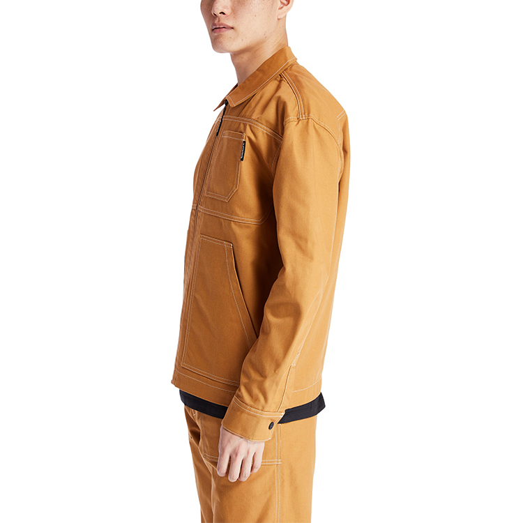 Details for Timberland Casual Outdoor Workwear Multi-Pocket Jacket Wheat Color A2ADD-P47