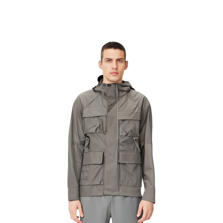 Timberland Casual Outdoor Zip-Up Hoodie Jacket in Light Brown A1NCE-037 圖 6