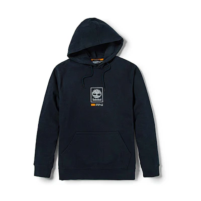Timberland Casual Printed Pullover Hoodie Blue A2AJC-433