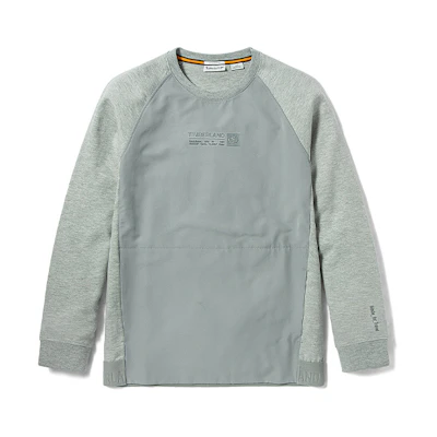 Timberland Casual Pullover Sweatshirt Grey Colorblock A2DNU-052