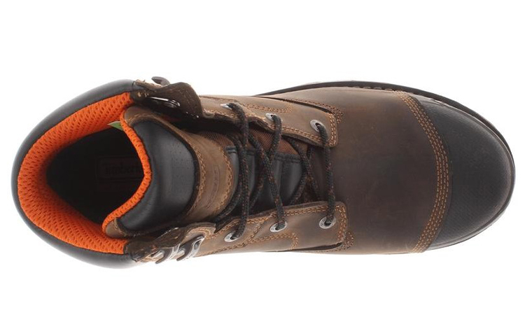 Timberland Casual Resistant Mid-Top Martens Boot 'Dark Brown' 圖 4