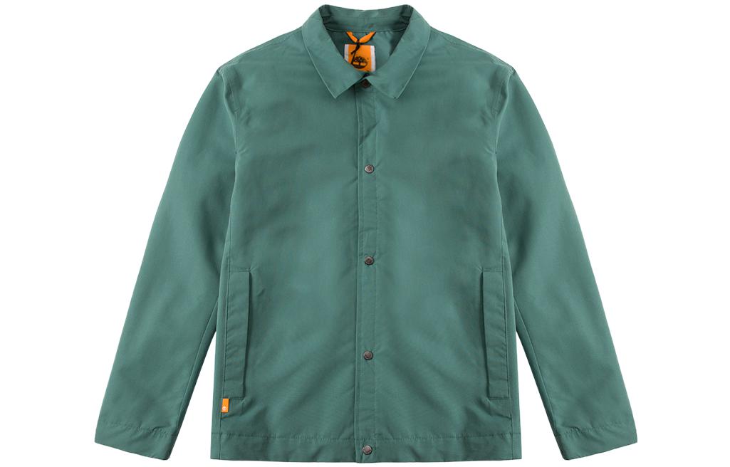 Timberland Casual Solid Long Sleeve Jacket - Seaside Green A26ZZ-CL6