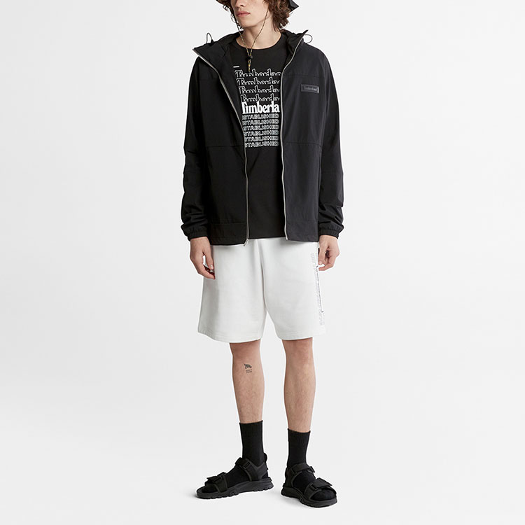 Timberland Casual Sports Hooded Jacket Black A62EW-001 圖 4