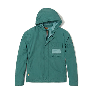 Timberland Casual Sports Hoodie Jacket Blue Green A2E1P-CL6