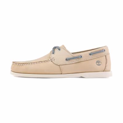Timberland Cedar Bay Boat Shoes 'Light Beige Nubuck'