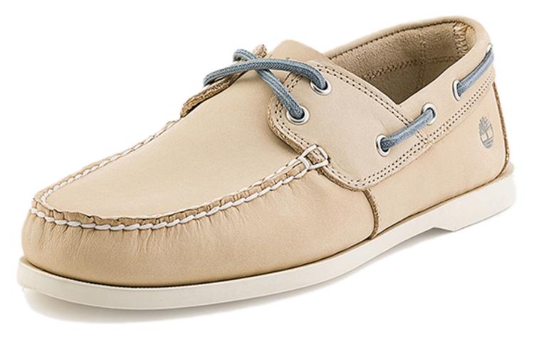 Lookbook Timberland Cedar Bay Boat Shoes 'Light Beige Nubuck' A66DHW