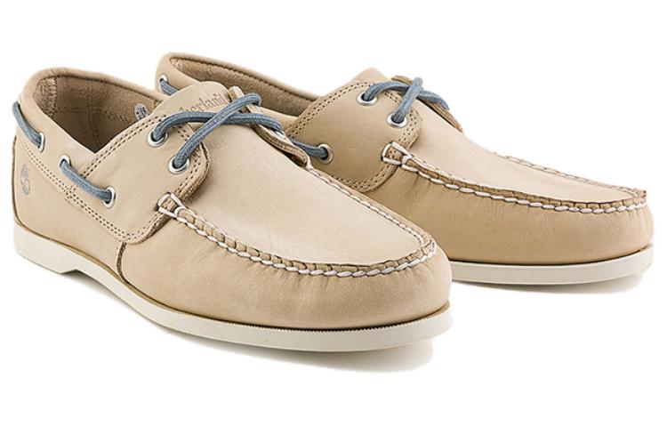 Shop Timberland Cedar Bay Boat Shoes 'Light Beige Nubuck' A66DHW