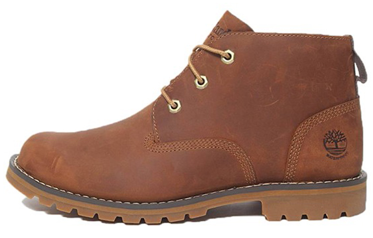 Timberland Chukka 'Anti-Slip Durable Mid Outdoor Boot Brown Wide' A12ES
