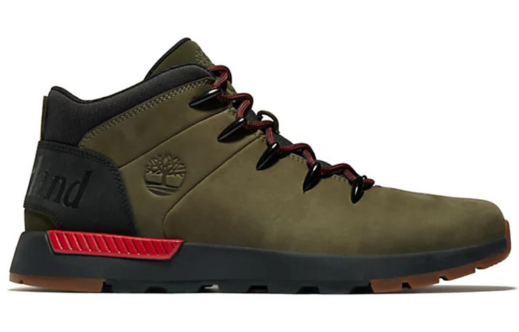 Order Timberland添柏嵐 Chukka 舒適休閒 短筒 戶外靴 墨綠色